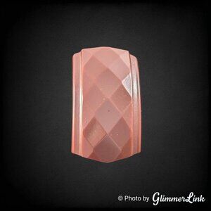 VTG 30s Bakelite Cinnamon Brown Art Deco Geometric Dress Clip